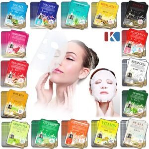 Korean Style Face Skin Care Moisturizing Natural Shea Butter Collagen Facial Mask Sheet