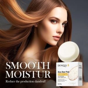 BIOAQUA Rice Puree Fresh Fluffy Shampoo Soap 60g