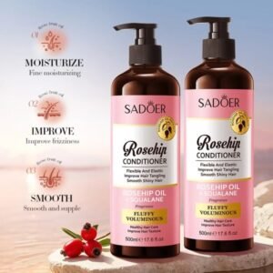 SADOER Rosehip Oil Fluffy Volume Conditioner 500ml Nourishing and Nutritious Hair Care